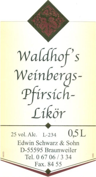 <br>Nr. 53<br>Weinbergs-Pfirsich-Likör*